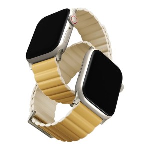 Ремешок Uniq Revix Premium для Apple Watch 38/40/41 золото | слоновая кость Ремешок Uniq Revix Premium для Apple Watch 38/40/41 золото | слоновая кость
