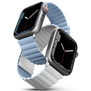 Ремешок Uniq Revix reversible Magnetic для Apple Watch 38/40/41 Голубой Ремешок Uniq Revix reversible Magnetic для Apple Watch 38/40/41 Голубой