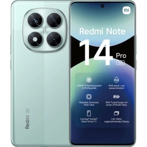Смартфон Xiaomi Redmi Note 14 Pro 5G | 12/256 ГБ (Coral Green | Зелёный коралл)