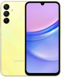 Смартфон Samsung Galaxy A15 6/128GB SM-A155 Yellow (Желтый) Смартфон Samsung Galaxy A15 6/128GB SM-A155 Yellow (Желтый)