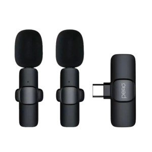 Беспроводной микрофон PERO CM02 (2 микрофона) Black (Черный) Беспроводной микрофон PERO CM02 (2 микрофона) Black (Черный)