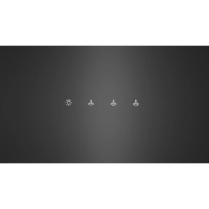 Встраиваемая вытяжка Bosch Serie 4 DWF65AJ60T Black