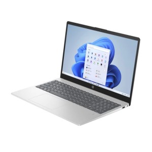 Ноутбук HP 15-fd0131wm, 15.6" (1920x1080) IPS/Intel Core i3-N305/8 ГБ DDR4/256 ГБ SSD/Intel UHD Graphics/Windows 11 Home (English), Серебристый (9C9A2UA)
