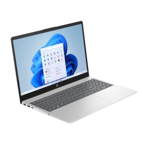 Ноутбук HP 15-fd0131wm, 15.6" (1920x1080) IPS/Intel Core i3-N305/8 ГБ DDR4/256 ГБ SSD/Intel UHD Graphics/Windows 11 Home (English), Серебристый (9C9A2UA)