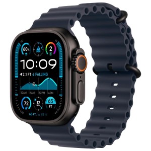 Умные часы Apple Watch Ultra 2 49 мм Black Titanium Ocean Band Navy Умные часы Apple Watch Ultra 2 49 мм Black Titanium Ocean Band Navy