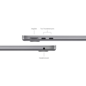 Apple MacBook Air 13 2024 Space Gray (Apple M3 8-core CPU, 10-core GPU, 1TB, 16GB) Z1G500103