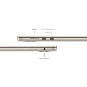 Apple MacBook Air 15.3 2024 Starlight (Apple M3 8-core CPU, 10-core GPU, 1TB, 16GB) Z1GF0007P