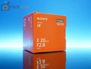 Sony 20mm f/2.8 E (SEL20F28)