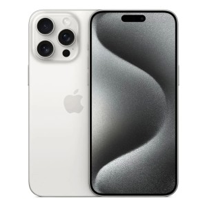 Смартфон Apple iPhone 15 Pro Max DualSim 256 ГБ (White Titanium | Белый титан) Смартфон Apple iPhone 15 Pro Max DualSim 256 ГБ (White Titanium | Белый титан)