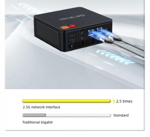 Компьютер GMKtec K5 AMD Ryzen 7 7735HS 4.75 ГГц, 64Gb, 1Tb SSD, AMD Radeon 680M, Wi-Fi, BT, Win 11Pro
