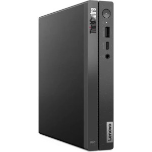 Мини-ПК Lenovo ThinkCentre Neo 50q Gen 4, Intel Core i3-1215U / 8 ГБ DDR4 / 256 ГБ SSD / Intel UHD Graphics / Без ОС / Клавиатура, мышь, черный (12LN0028RU)