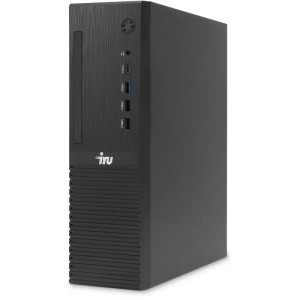 ПК IRU Office 310SC SFF i3 12100 (3.3) 8Gb SSD256Gb UHDG 730 Windows 11 Professional GbitEth 400W черный (1969054)