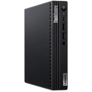 Мини-ПК Lenovo ThinkCentre M70q Gen 4, Intel Core i5-13400T / 8 ГБ DDR4 / 512 ГБ SSD / Intel UHD Graphics / Без ОС / Клавиатура, мышь, черный (12E3003EUM)