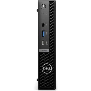 Мини-ПК Dell Optiplex 7020 Micro, Intel Core i5-14500 / 8 ГБ DDR5 / 256 ГБ SSD / Intel UHD Graphics / Linux / Клавиатура, мышь, черный (7020-5860)