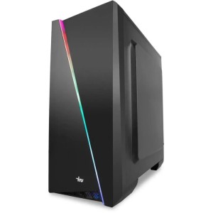 Системный блок iRU Game 320A5GE, AMD Ryzen 5 5500 / 16 ГБ DDR4 / 512 ГБ SSD / NVIDIA GeForce RTX 3050 (8 Гб) / Без ОС, черный (2000629)