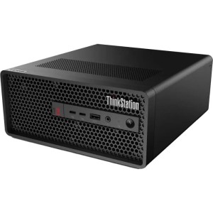 Системный блок Lenovo ThinkStation P3 Ultra SFF, Intel Core i7-13700K / 32 ГБ DDR5 / 1024 ГБ SSD / Intel UHD Graphics / Windows 11 Pro / Клавиатура, мышь, черный (30HBS64A00)