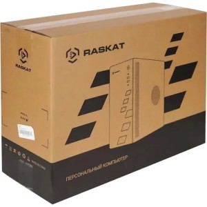 Системный блок Raskat STANDART 300, Intel Core i3-14100 / 16 ГБ DDR4 / 512 ГБ SSD / Intel UHD Graphics / Без ОС, белый (STANDART300184549)