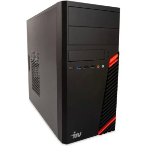 Системный блок iRU Home 310H6SE MT, Intel Core i3-12100 / 8 ГБ DDR4 / 512 ГБ SSD / Intel UHD Graphics / Без ОС, черный (1994640)