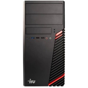 Системный блок iRU Home 310H6SE MT, Intel Core i3-12100 / 8 ГБ DDR4 / 512 ГБ SSD / Intel UHD Graphics / Без ОС, черный (1994640)