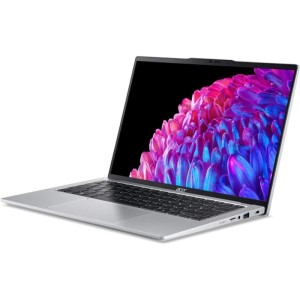 Ноутбук Acer Swift Go SFG14-73-77U8, 14" (2880x1800) IPS/Intel Core Ultra 7 155H/16 ГБ DDR5/1024 ГБ SSD/Intel Arc Graphics/Windows 11 Home, Серебристый (NX.KV4CD.001)