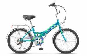Велосипед STELS Pilot 350 V 20 Z010 (2023) 13" Морская волна (требует финальной сборки)