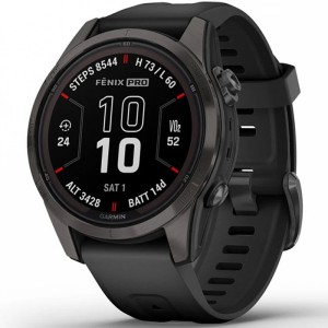 Умные часы Garmin Fenix 7S Pro Sapphire Solar Edition (010-02776-11) Black Умные часы Garmin Fenix 7S Pro Sapphire Solar Edition (010-02776-11) Black