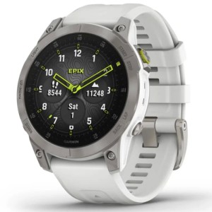 Умные часы Garmin Epix™ Gen 2 (010-02582-20) Sapphire - White Titanium Умные часы Garmin Epix™ Gen 2 (010-02582-20) Sapphire - White Titanium