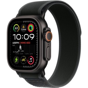 Смарт-часы Apple Watch Ultra 2 (2024) 49mm Black Titanium Case with Black Trail Loop S/M Смарт-часы Apple Watch Ultra 2 (2024) 49mm Black Titanium Case with Black Trail Loop S/M
