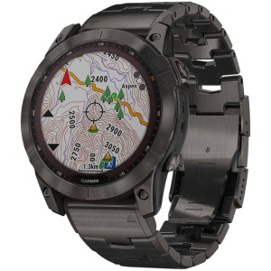 Умные часы Garmin Fenix 7X Pro Sapphire Solar Edition (010-02778-30) Black