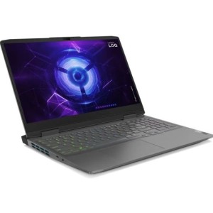 Ноутбук Lenovo LOQ 15IRH8, 15.6" (1920x1080) IPS 144Гц/Intel Core i7-13620H/16ГБ DDR5/512ГБ SSD/GeForce RTX 4060 8ГБ/Без ОС, серый (82XV00KCRK)