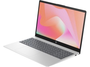 Ноутбук HP 15-fc0003nia, 15.6" (1920x1080) IPS/AMD Ryzen 5 7520U/8ГБ LPDDR5/512ГБ SSD/Radeon Graphics/Без ОС, серебристый (7K2M6EA)