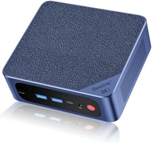 Компьютер Beelink SEi11 Pro Intel i5-12450H 4.4 ГГц, 16Gb, 500Gb SSD, Intel UHD Graphics, Wi-Fi, BT, Windows 11 Pro
