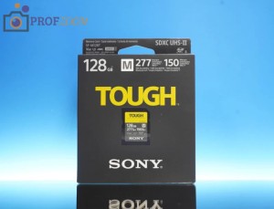 Карта памяти Sony SDXC Tough UHS-II 128GB (277R/150W) (SF-M128T)