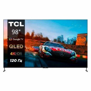 Телевизор TCL 98C745,QLED, Smart TV, черный
