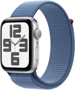 Умные часы Apple Watch Series SE Gen 2 44 мм Aluminium Case, Silver Blue Sport Loop Умные часы Apple Watch Series SE Gen 2 44 мм Aluminium Case, Silver Blue Sport Loop