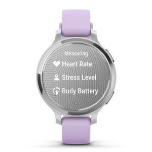 Умные часы Garmin Lily 2 Active Silver with Purple Jasmine Silicone Band (010-02891-01)