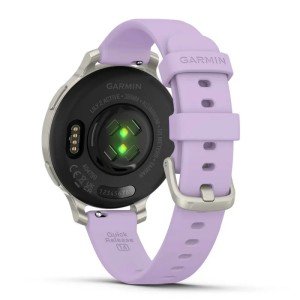 Умные часы Garmin Lily 2 Active Silver with Purple Jasmine Silicone Band (010-02891-01)