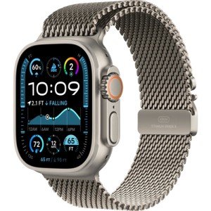 Смарт-часы Apple Watch Ultra 2 (2024) 49mm Natural Titanium Case ремешок Titanium MilaneseLoop цвета Natural Titanium, размер M Смарт-часы Apple Watch Ultra 2 (2024) 49mm Natural Titanium Case ремешок Titanium MilaneseLoop цвета Natural Titanium, размер M