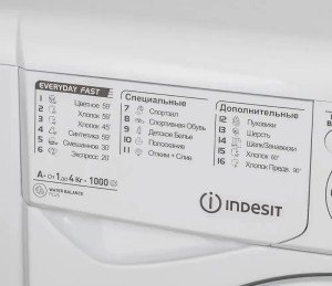 Стиральная машина суперузкая Indesit EWUC 4105