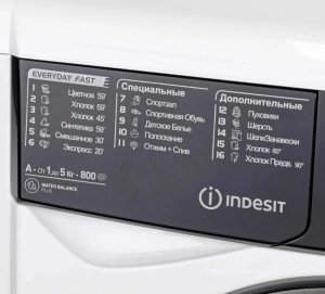 Стиральная машина Indesit EWSB 5085 BK CIS