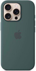 Чехол Apple для iPhone 16 Pro Silicone Case с MagSafe, Lake Green (MYYR3) Чехол Apple для iPhone 16 Pro Silicone Case с MagSafe, Lake Green (MYYR3)
