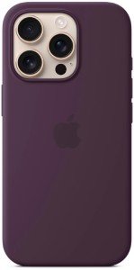 Чехол Apple для iPhone 16 Pro Silicone Case с MagSafe, Plum (MYYM3) Чехол Apple для iPhone 16 Pro Silicone Case с MagSafe, Plum (MYYM3)