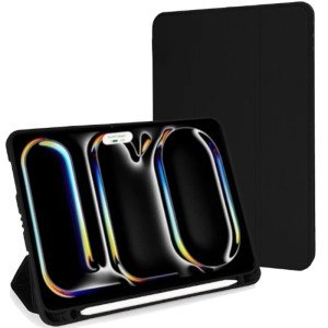 Чехол Gurdini Milano Series для iPad Pro 13 (2024) Black Чехол Gurdini Milano Series для iPad Pro 13 (2024) Black
