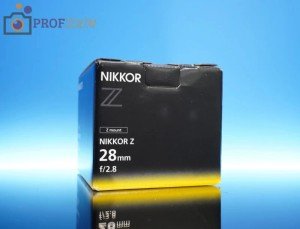 Объектив Nikon Z 28mm F2.8