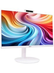 Моноблок Acer Aspire C24A, 23.8" (1920x1080) IPS 120 Гц / Intel Core i3-1305U / 8 DDR4 / 512 ГБ SSD / Intel UHD Graphics / Без ОС / Клавиатура, мышь, Белый (DQ.BNXCD.004)