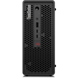 Системный блок Lenovo ThinkStation P3 Ultra SFF, Intel Core i7-13700 / 32 ГБ DDR5 / 1024 ГБ SSD / Intel UHD Graphics / Windows 11 Pro / Клавиатура, мышь, черный (30HBS64C00)