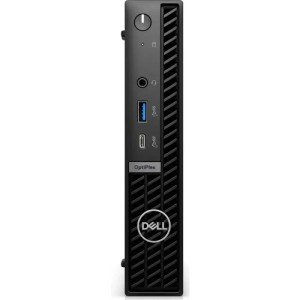 Мини-ПК Dell Optiplex 7020 Micro, Intel Core i5 14500T / 16 ГБ DDR5 / 512 ГБ SSD / Intel UHD Graphics / Windows 11 Pro / Клавиатура, мышь, черный (7020-5621)
