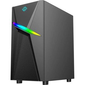 Системный блок iRU Corp 715 TWR, Intel Core i5-12600K / 16 ГБ DDR4 / 1024 ГБ SSD / NVIDIA GeForce RTX 4060 (8 Гб) / Без ОС, черный (2068590)