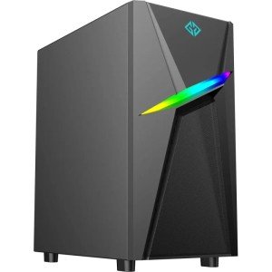 Системный блок iRU Corp 715 TWR, Intel Core i5-12600K / 16 ГБ DDR4 / 1024 ГБ SSD / NVIDIA GeForce RTX 4060 (8 Гб) / Без ОС, черный (2068590)