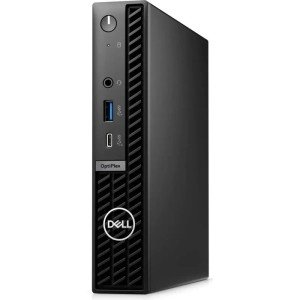 Мини-ПК Dell Optiplex 7020 Micro, Intel Core i5 14500T / 8 ГБ DDR5 / 512 ГБ SSD / Intel UHD Graphics / Windows 11 Pro / Клавиатура, мышь, черный (7020-5821)